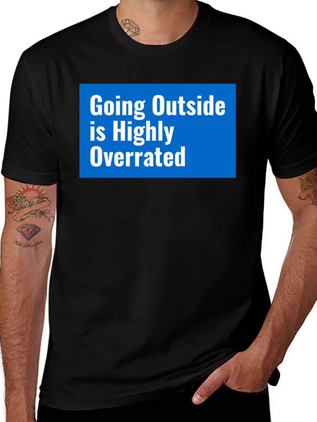 Going Outside Overrated T-Shirt