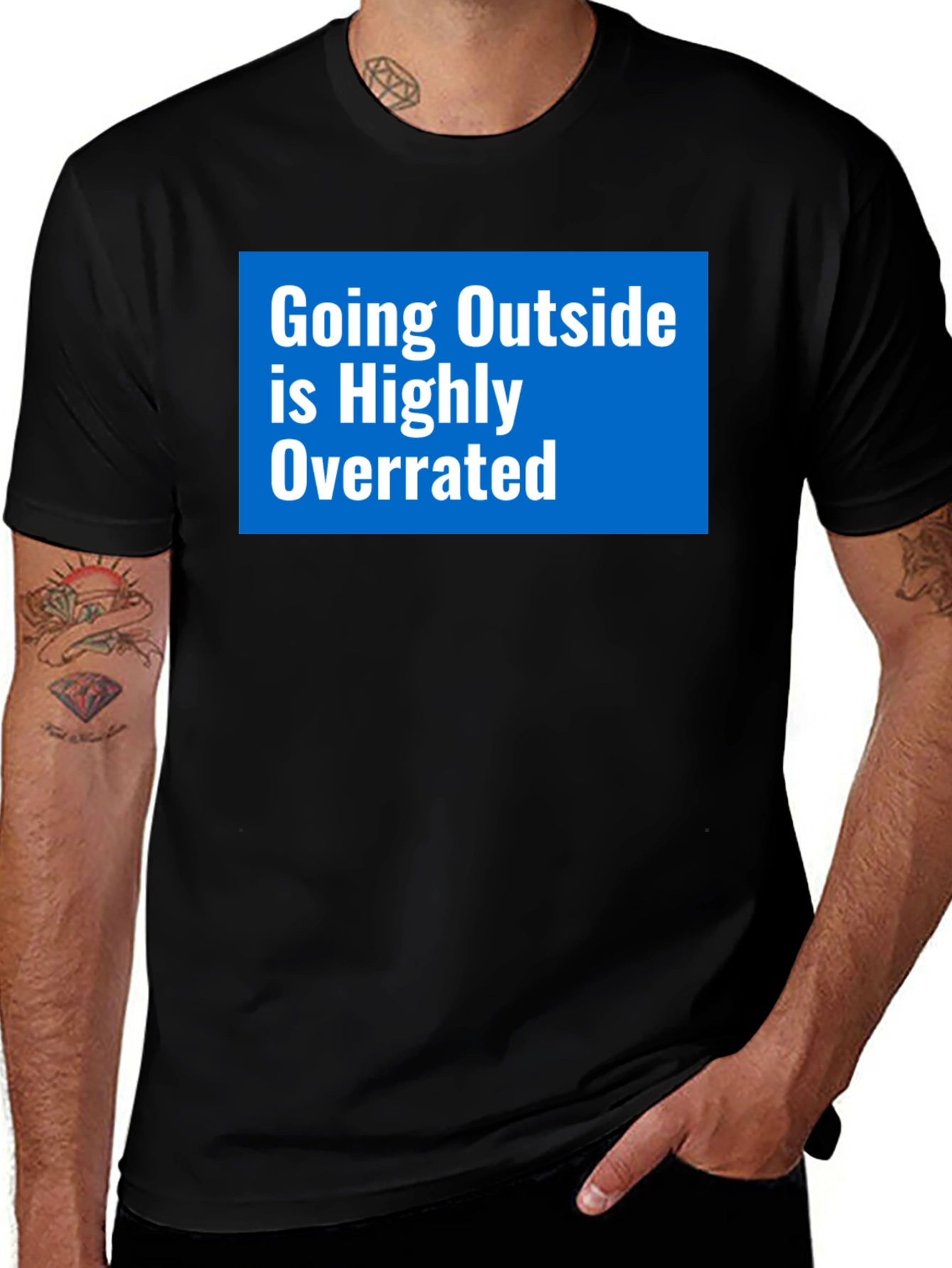 Going Outside Overrated T-Shirt
