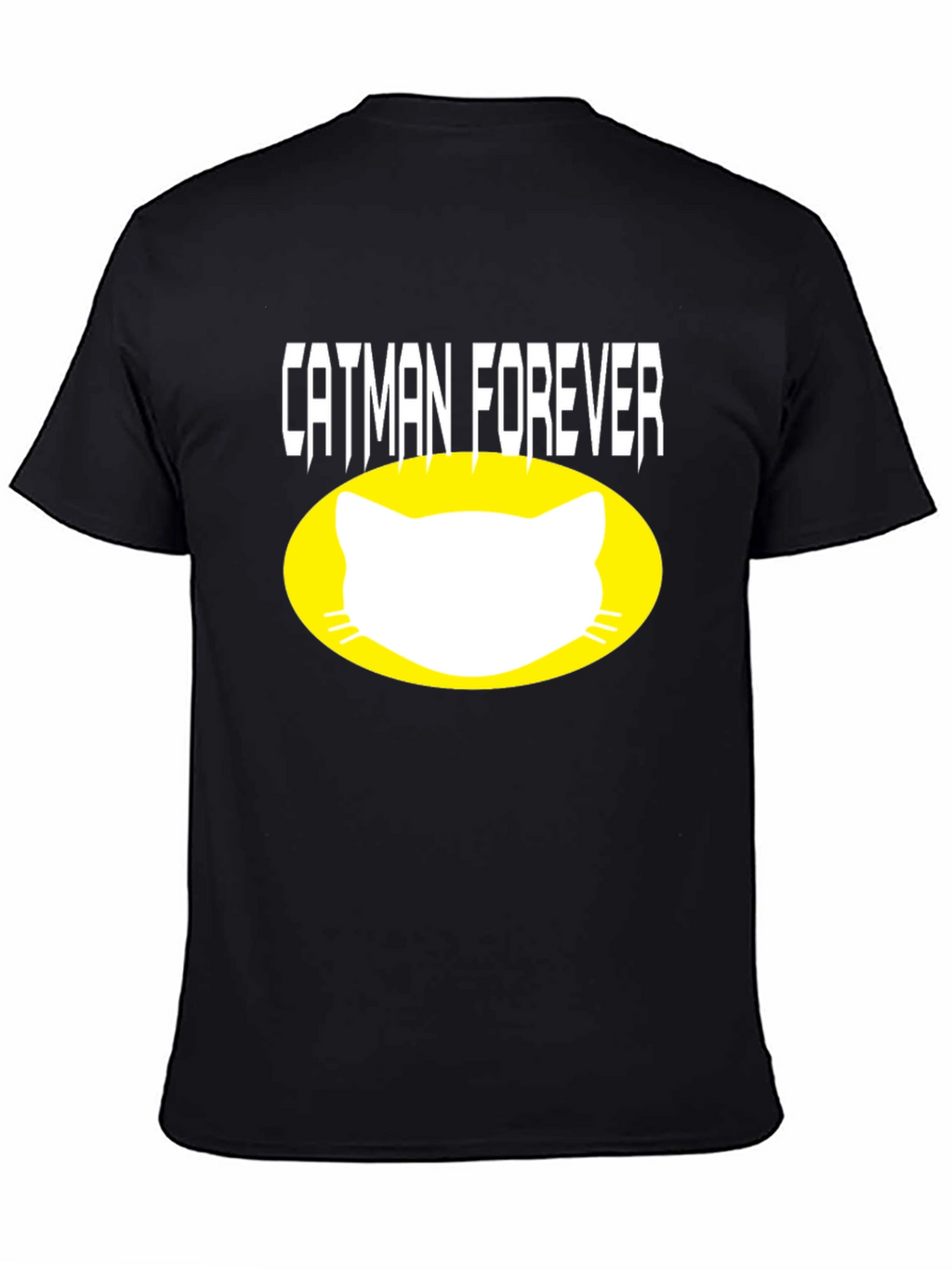 Catman Forever Graphic T-Shirt - Black