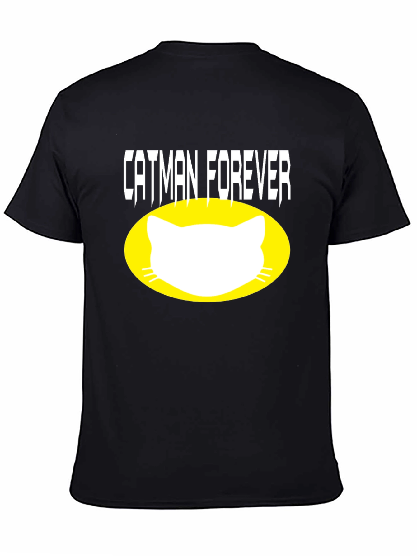Catman Forever Graphic T-Shirt - Black