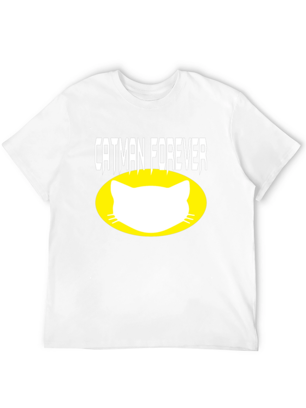 Catman Forever Graphic T-Shirt - Black