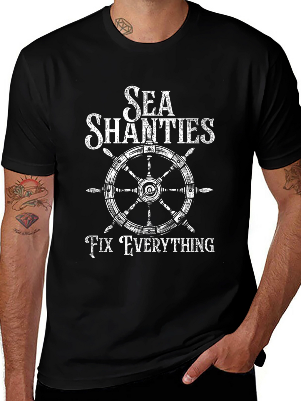 Sea Shanties Fix Everything Graphic Tee