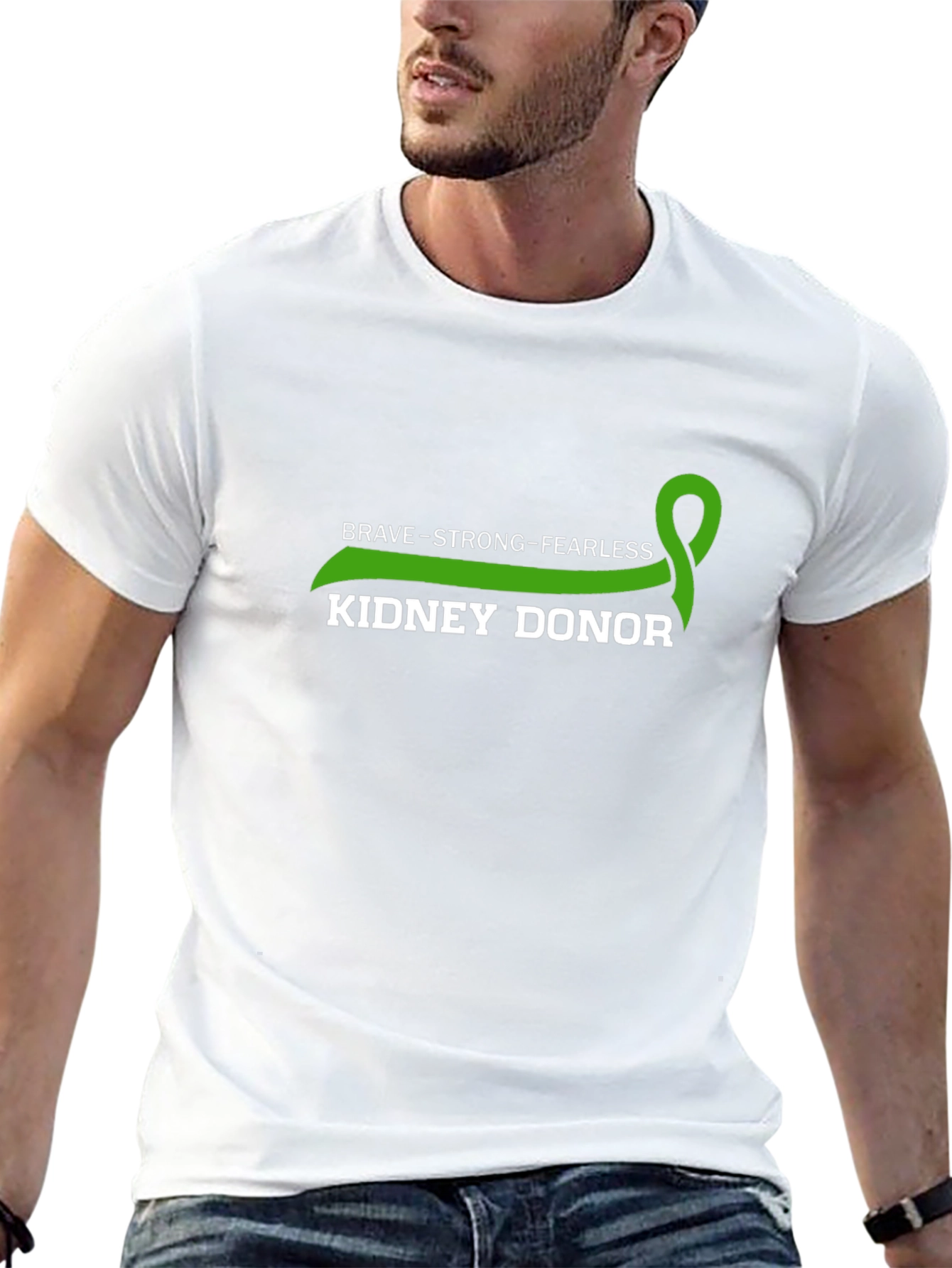 Brave Strong Fearless Kidney Donor T-Shirt