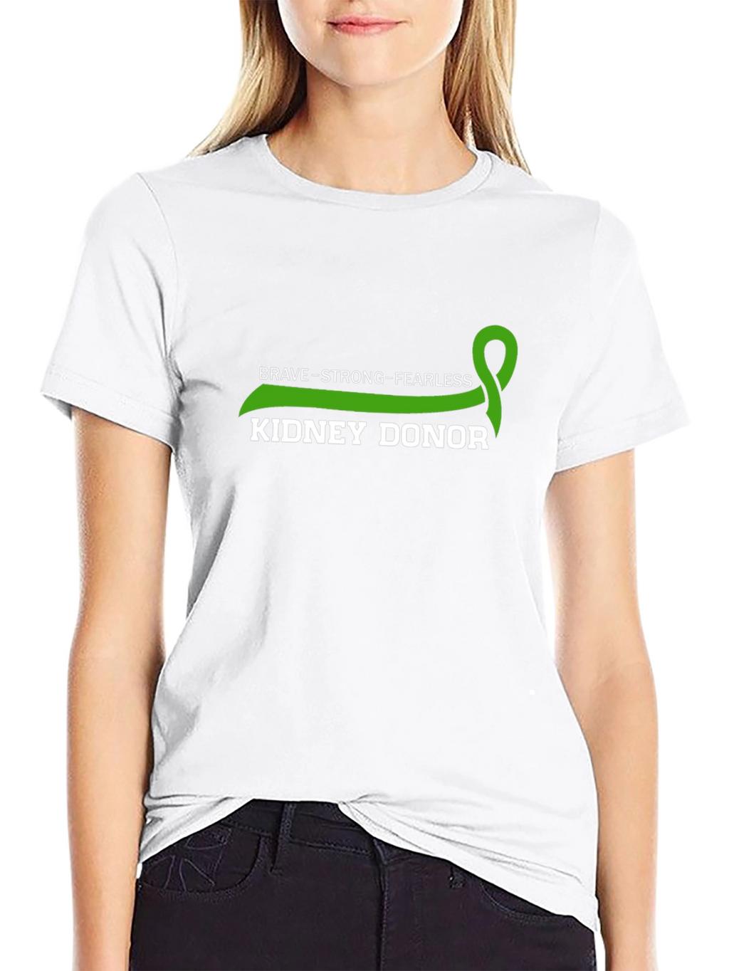 Brave Strong Fearless Kidney Donor T-Shirt