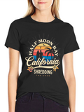 Half Moon Bay California Shredding T-Shirt