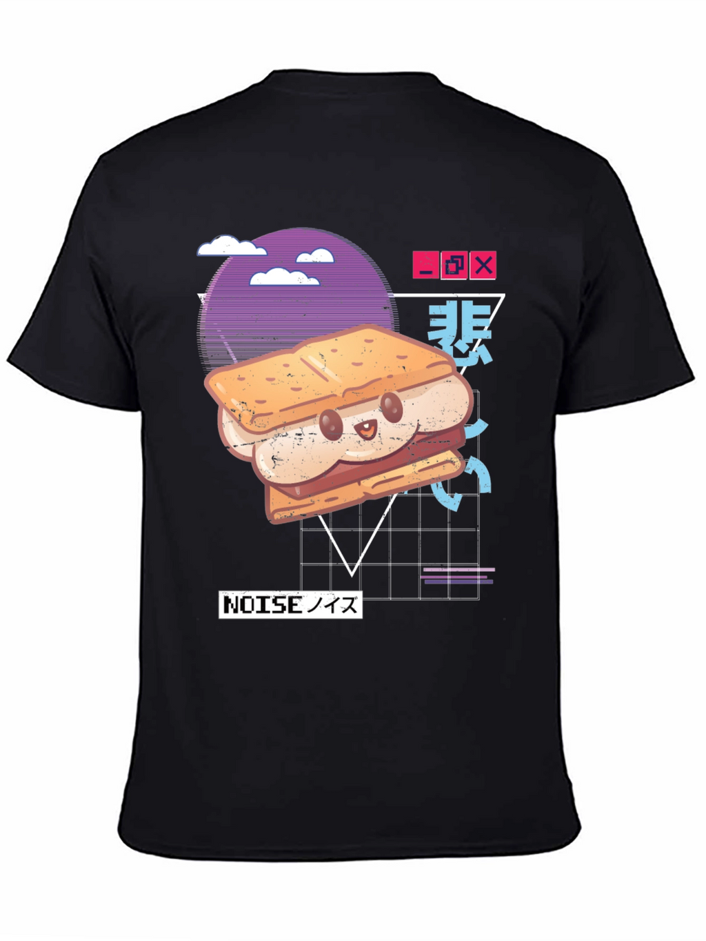 Smores Kawaii Graphic Tee - Anime Style