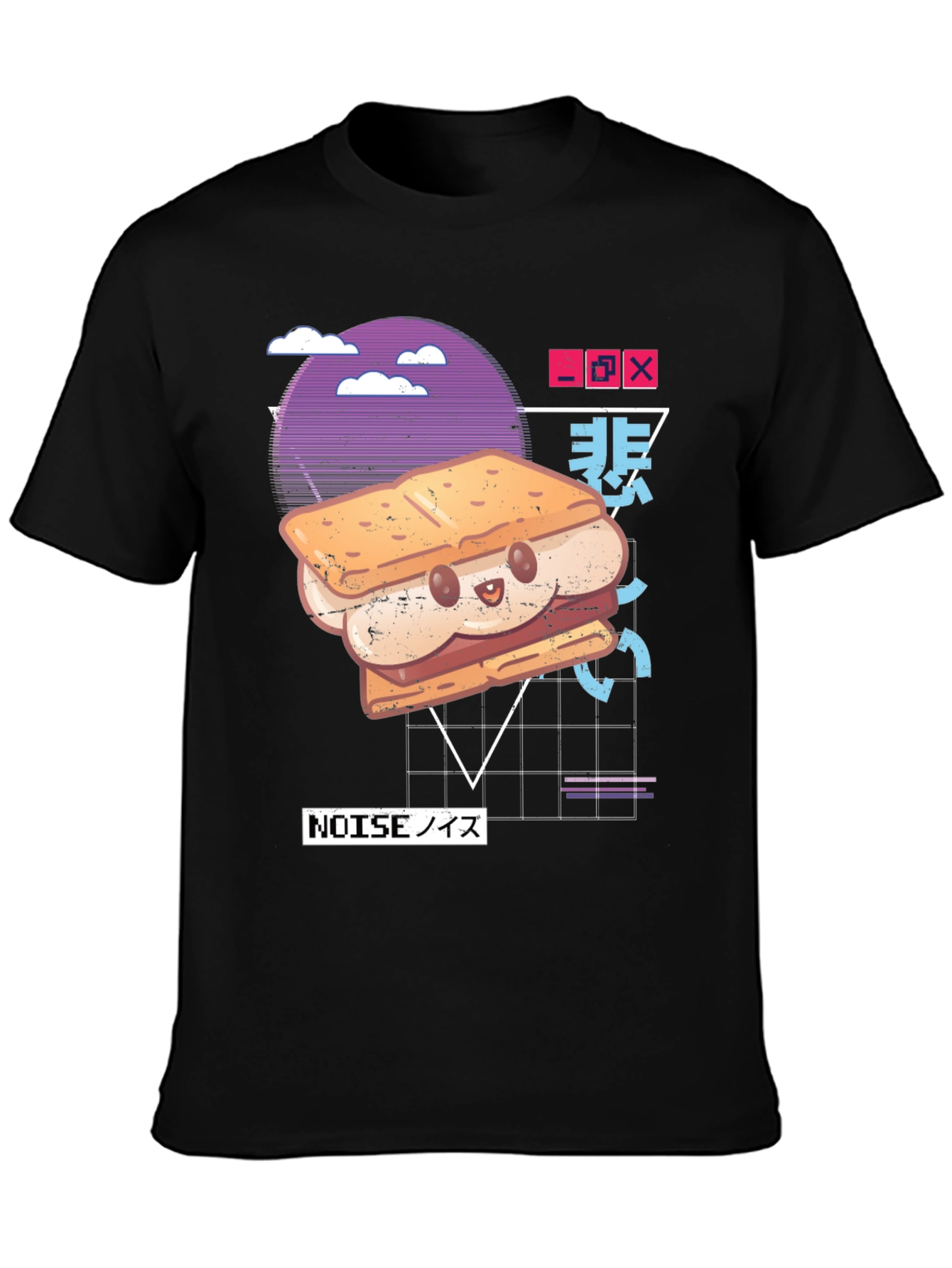 Smores Kawaii Graphic Tee - Anime Style