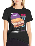 Smores Kawaii Graphic Tee - Anime Style