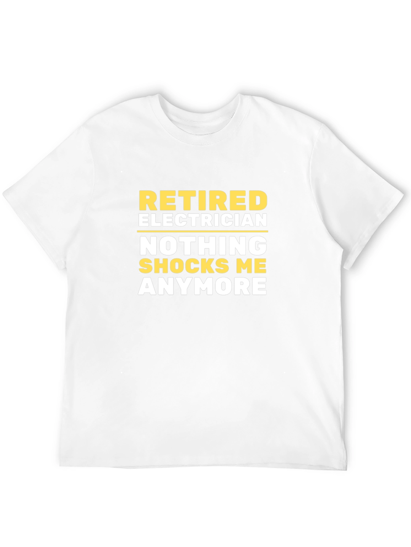 Retired Electrician T-Shirt - Funny Retirement Gift