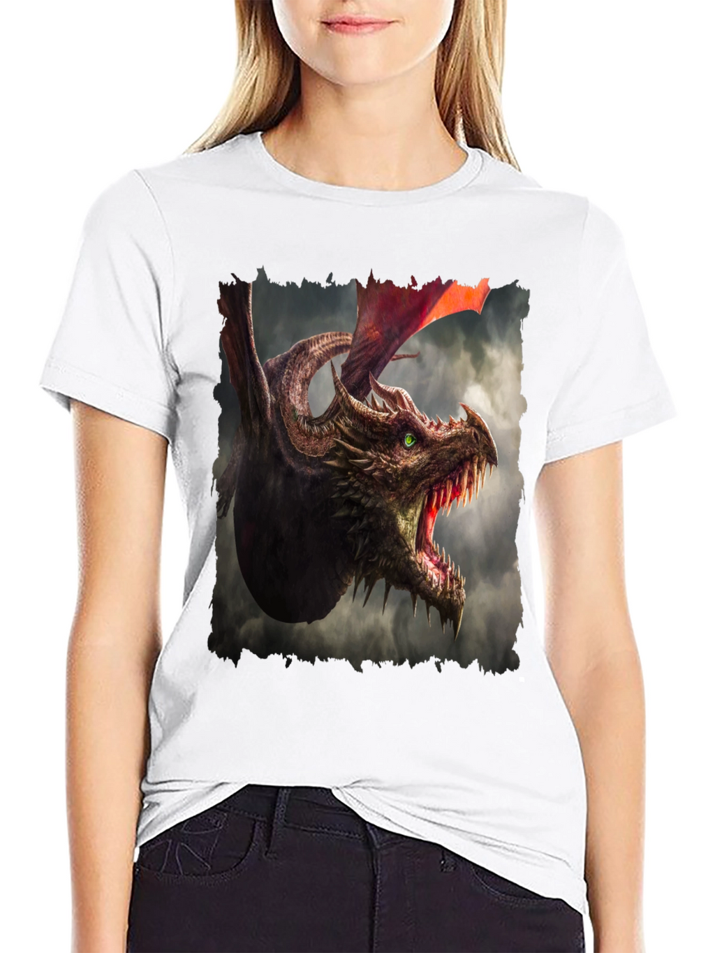 Dragon Graphic Tee - Fantasy T-Shirt