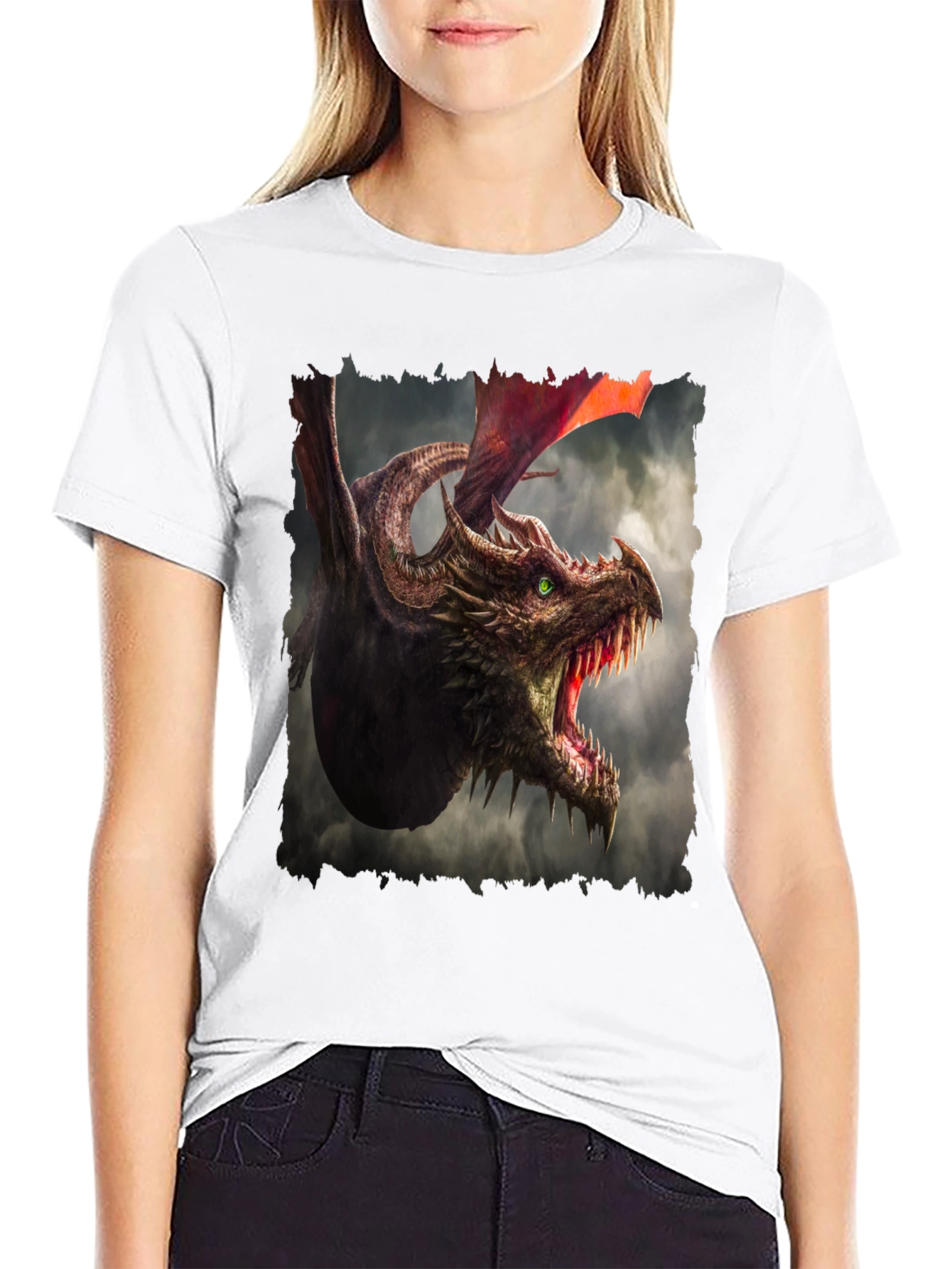 Dragon Graphic Tee - Fantasy T-Shirt