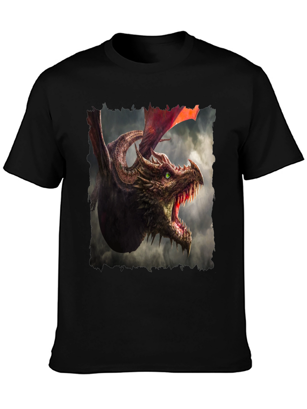 Dragon Graphic Tee - Fantasy T-Shirt