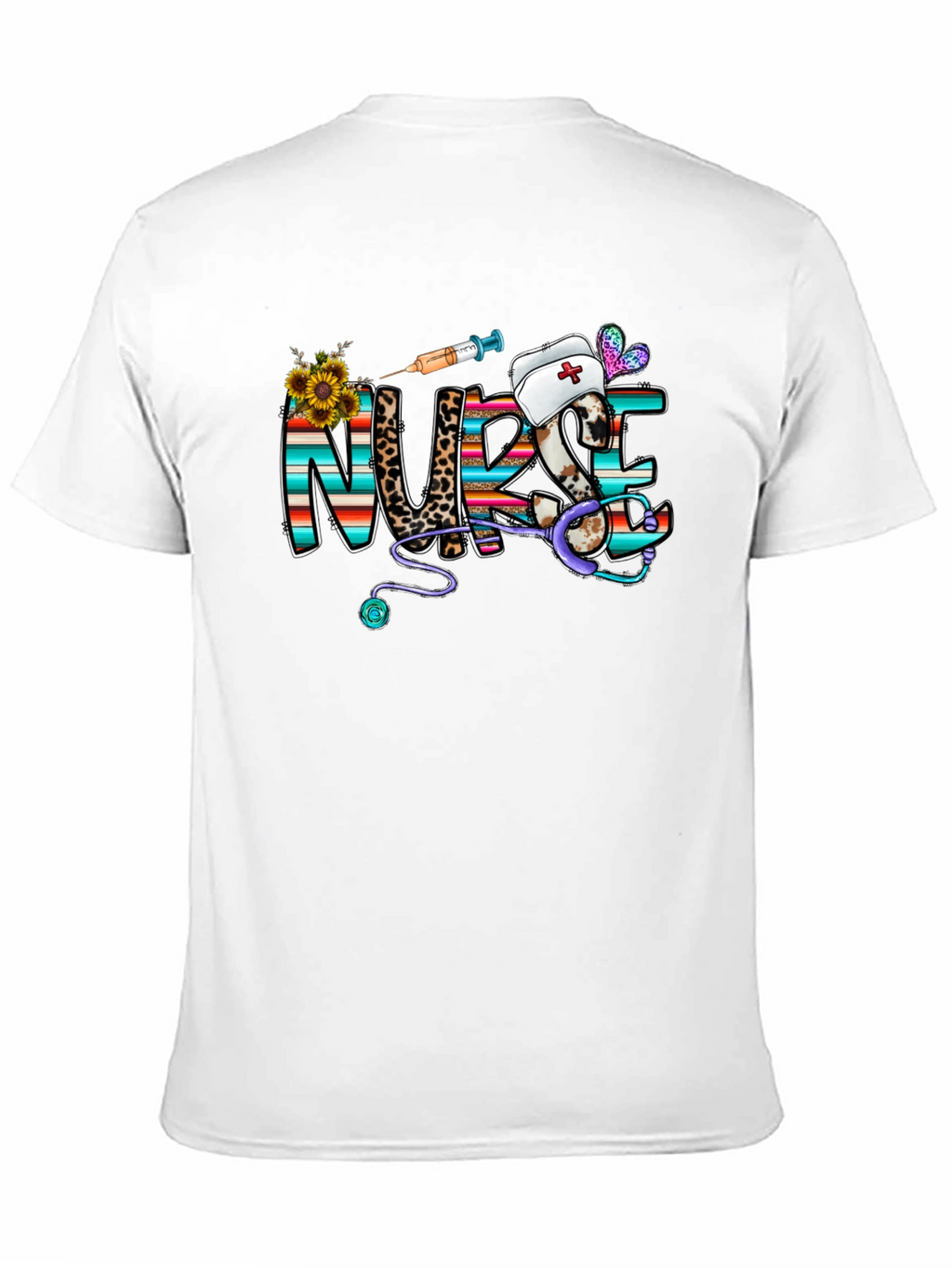 Nurse Graphic T-Shirt - Novelty Healthcare Apparel