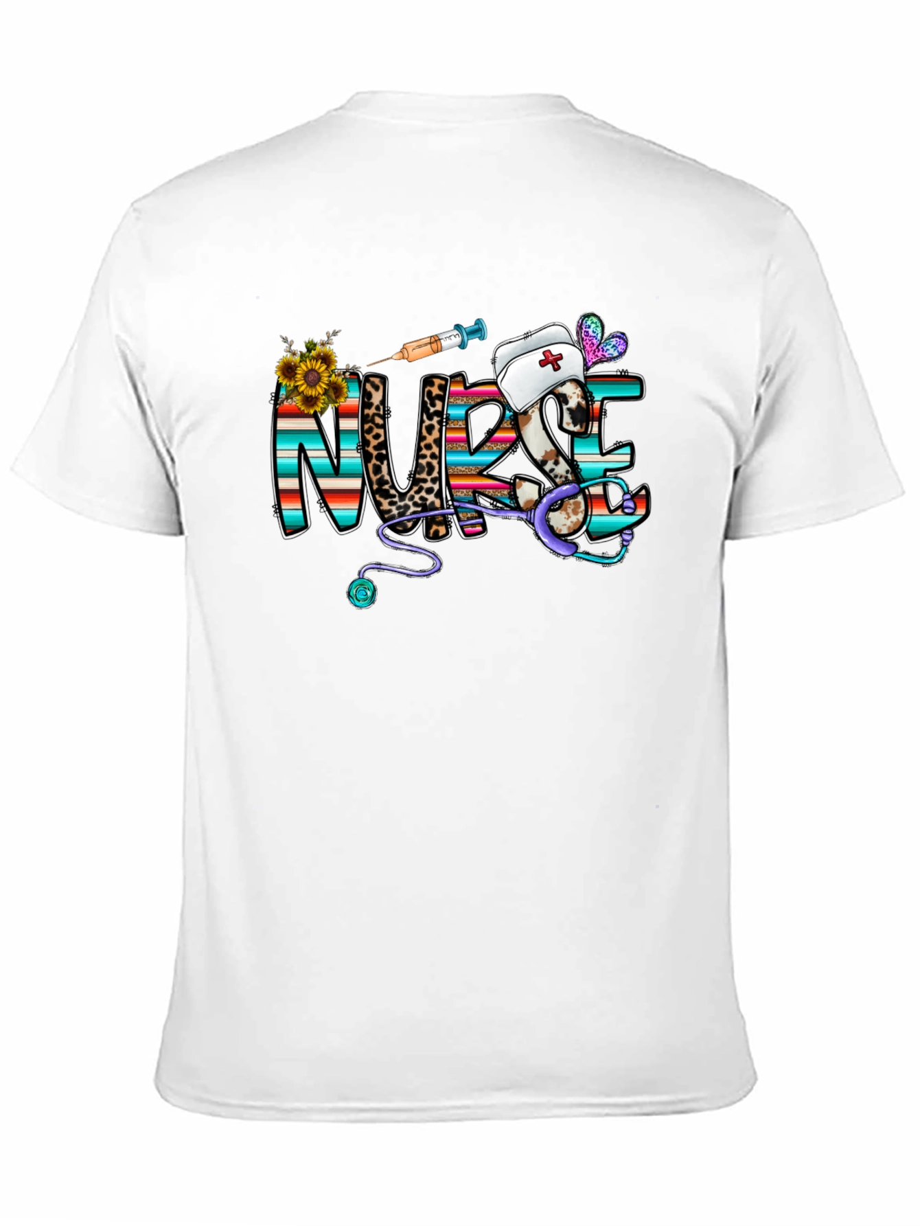 Nurse Graphic T-Shirt - Novelty Healthcare Apparel