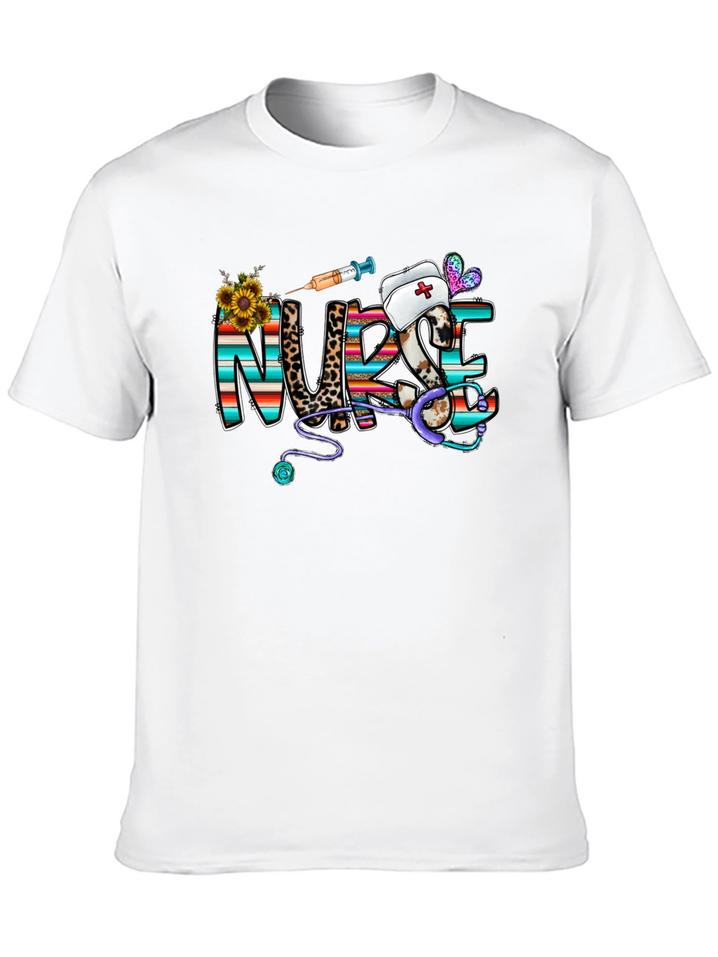 Nurse Graphic T-Shirt - Novelty Healthcare Apparel