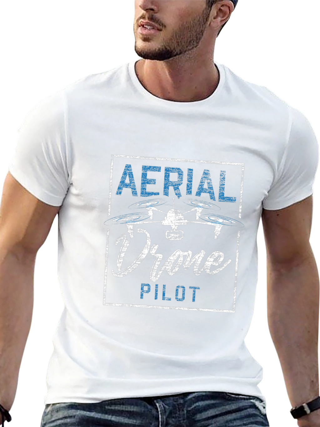 Aerial Drone Pilot T-Shirt - Unique Design