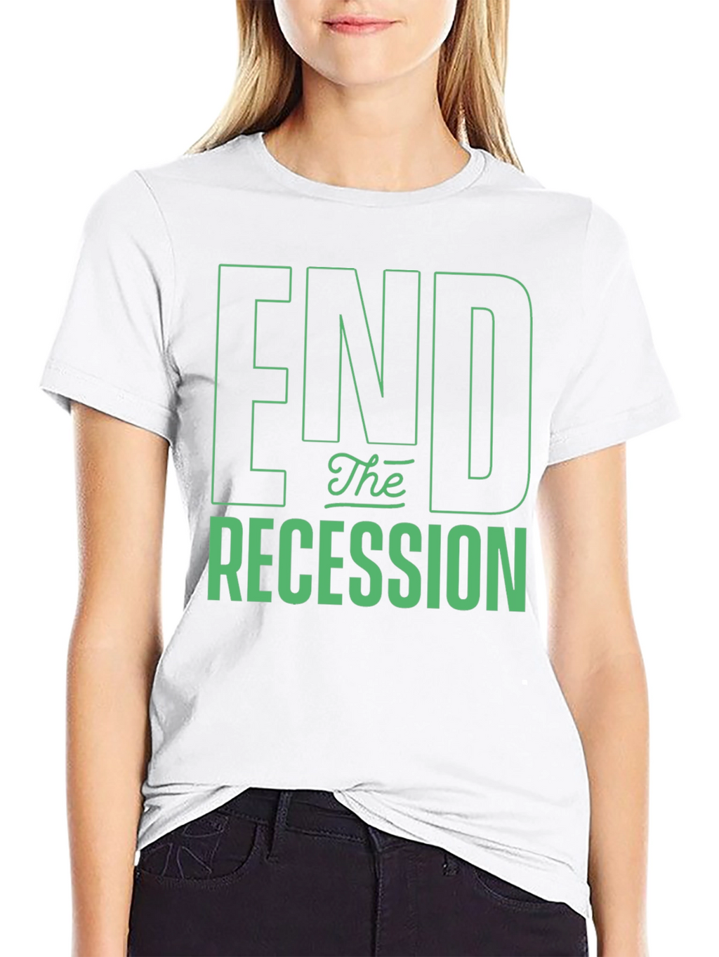 End the Recession Graphic T-Shirt