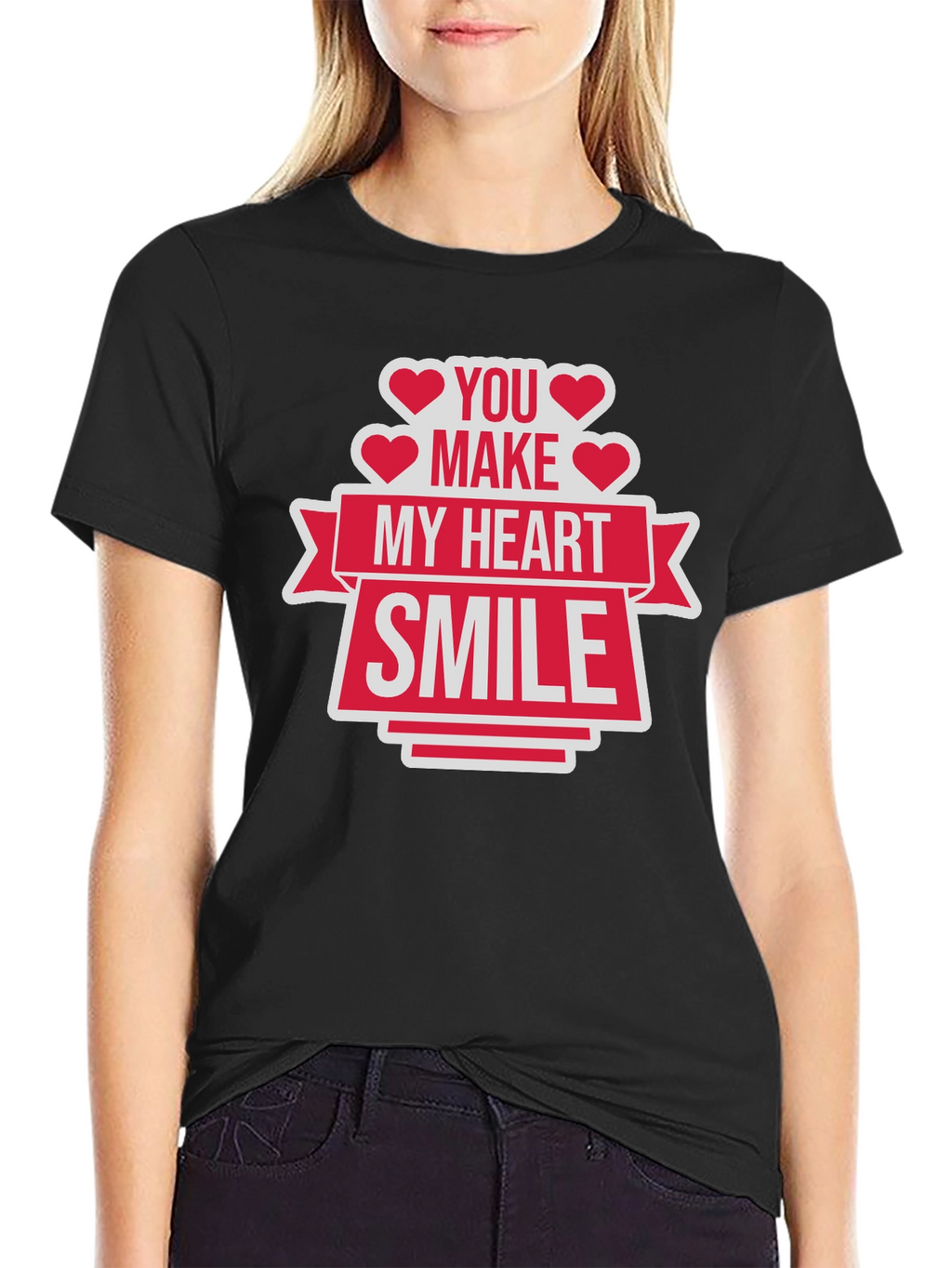 You Make My Heart Smile Graphic Tee