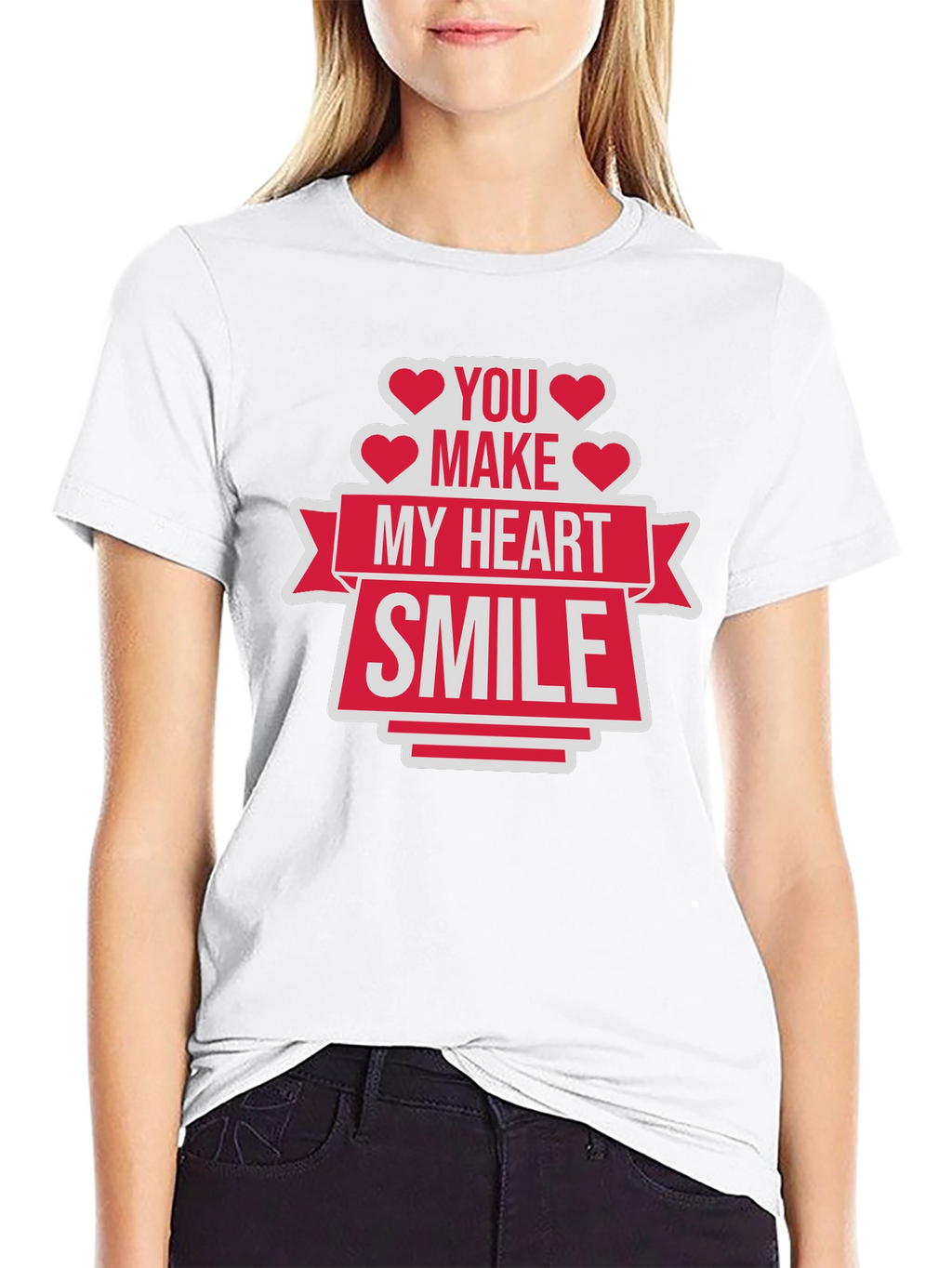 You Make My Heart Smile Graphic Tee