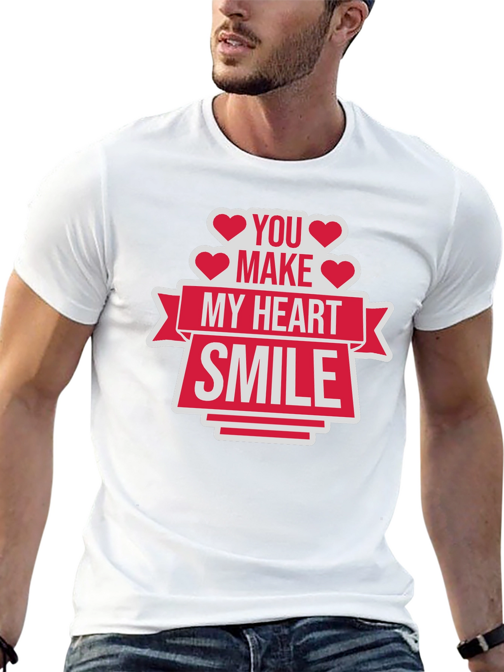 You Make My Heart Smile Graphic Tee