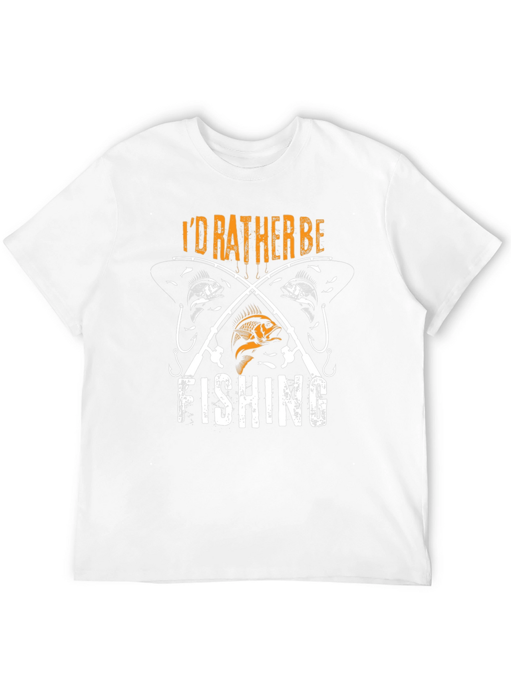 Id Rather Be Fishing Graphic T-Shirt