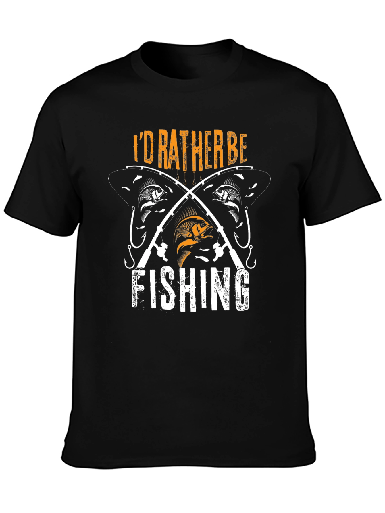 Id Rather Be Fishing Graphic T-Shirt