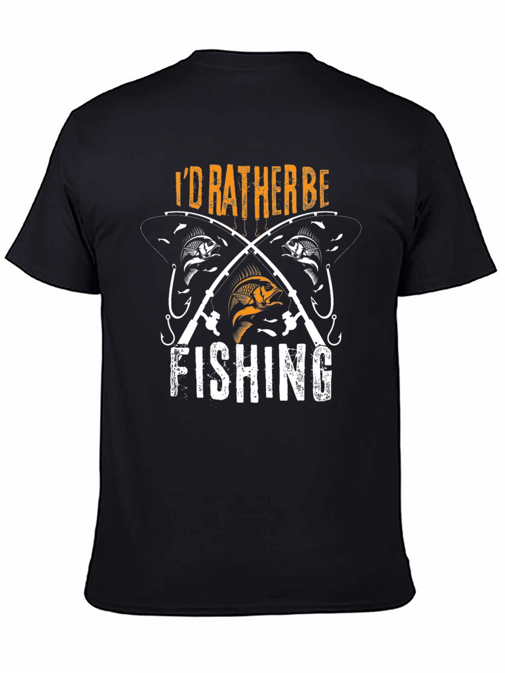 Id Rather Be Fishing Graphic T-Shirt