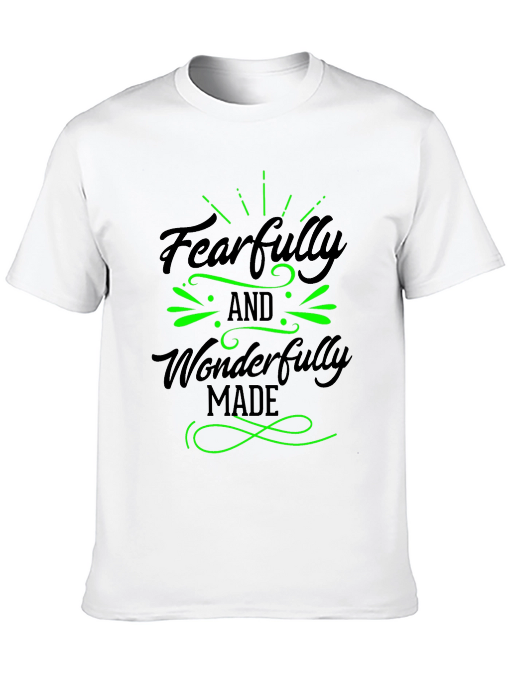 Fearfully & Wonderfully Made Black T-Shirt