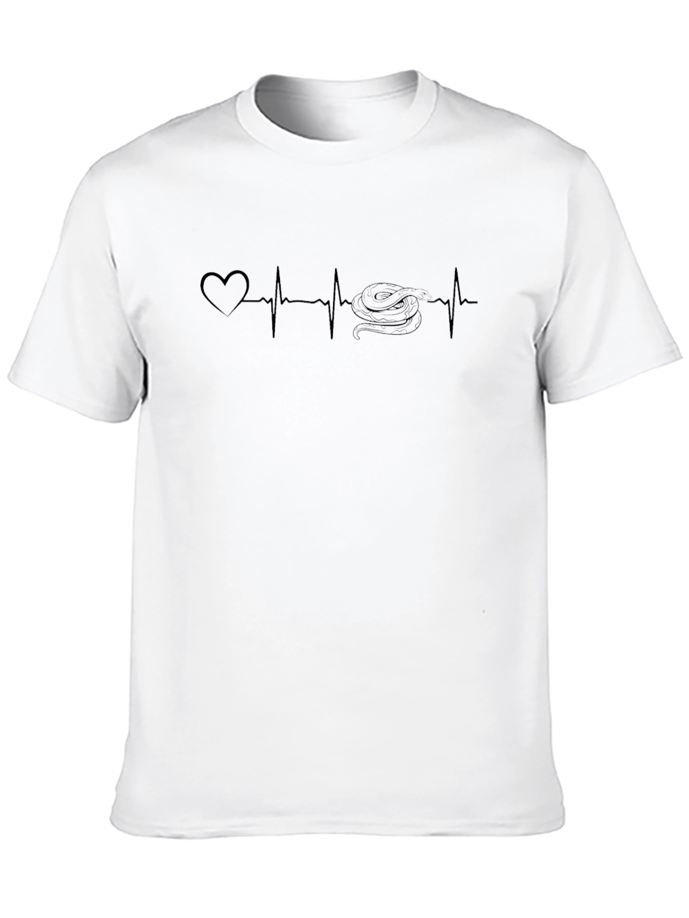 Heartbeat Snake Graphic Tee