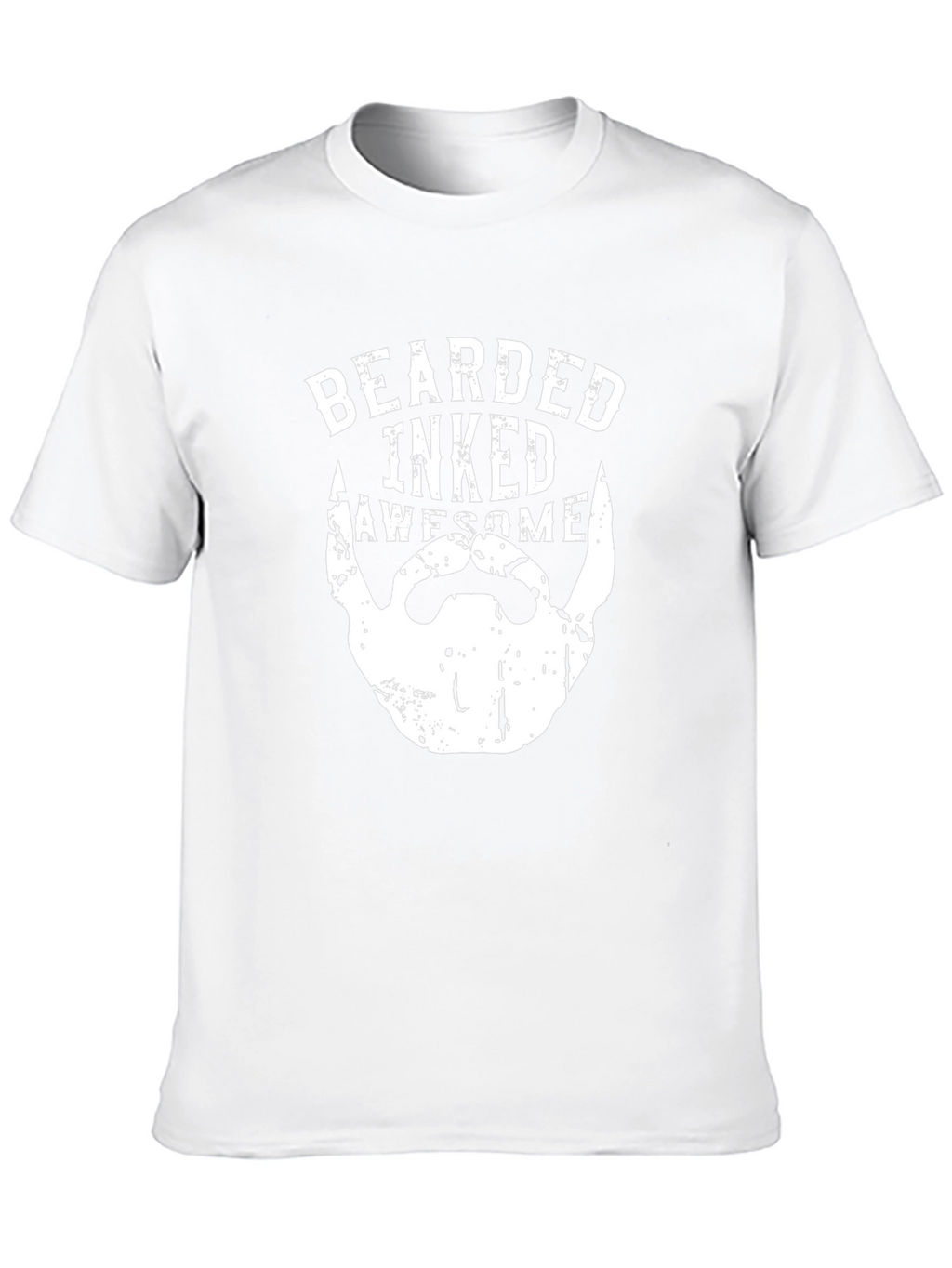 Bearded Inked Awesome T-Shirt - Black