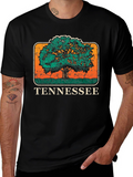 Tennessee Tree Graphic T-Shirt - Soft Cotton Tee