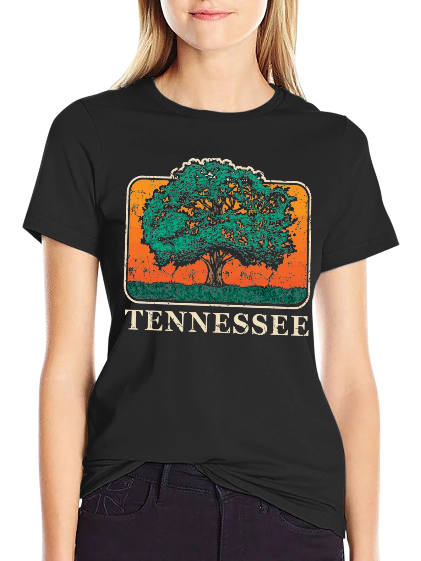 Tennessee Tree Graphic T-Shirt - Soft Cotton Tee