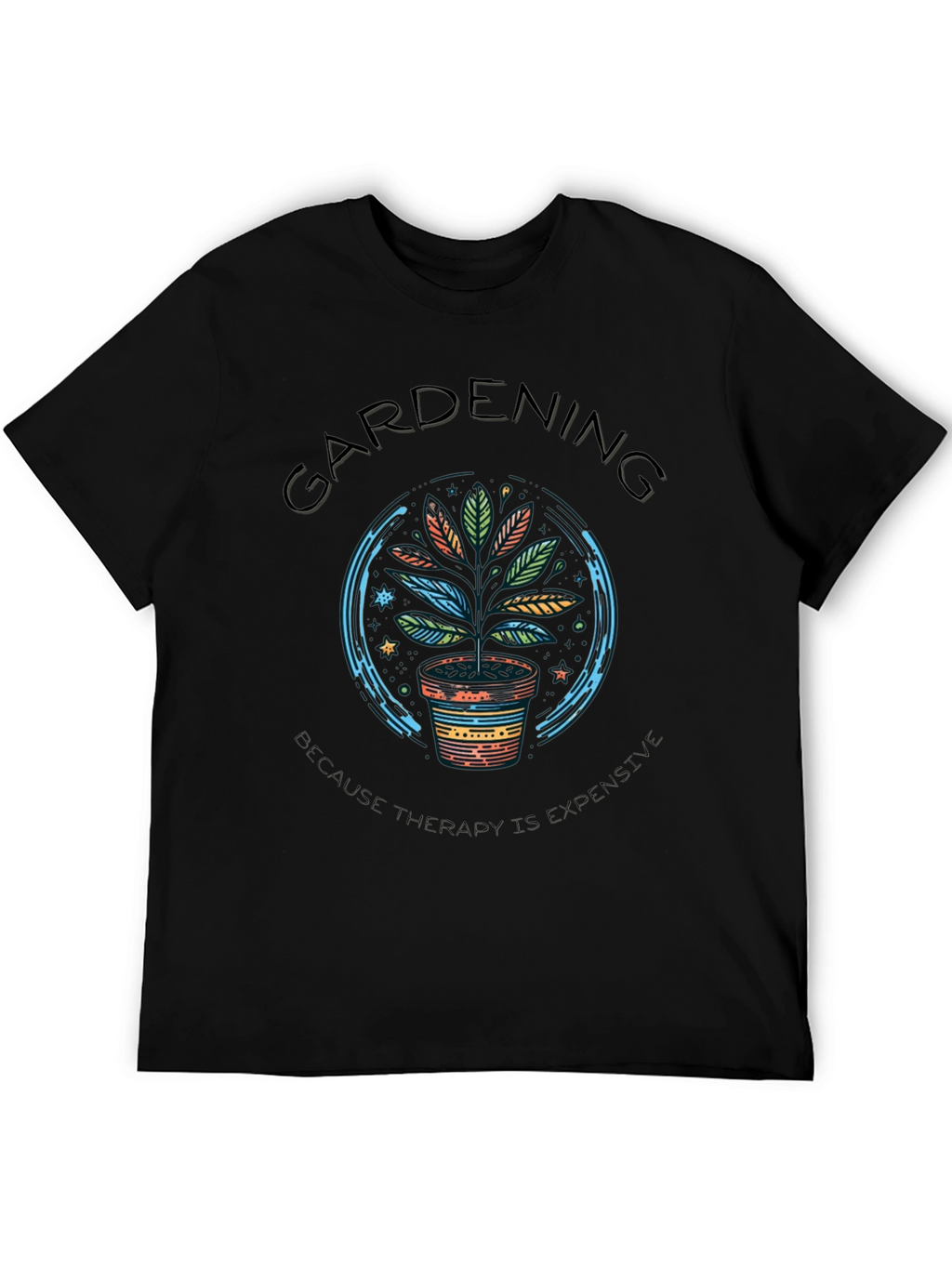 Gardening Therapy T-Shirt - Plant Lover Tee