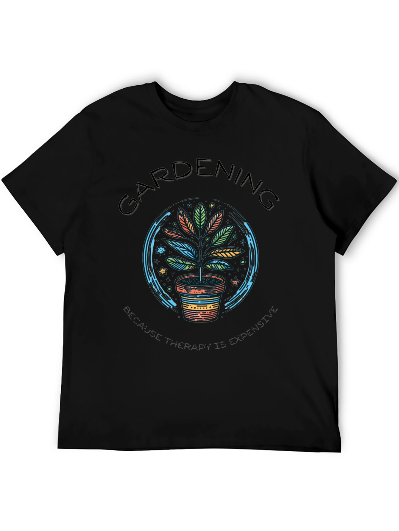 Gardening Therapy T-Shirt - Plant Lover Tee