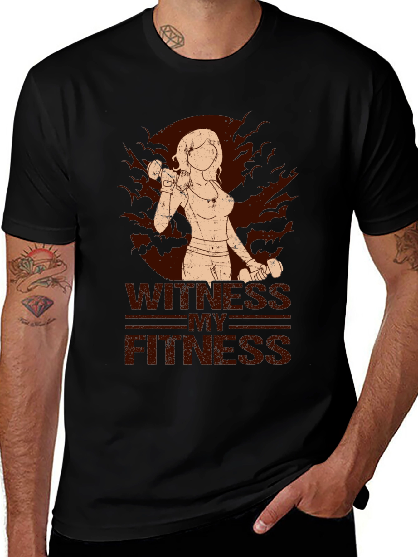 Witness My Fitness Graphic T-Shirt