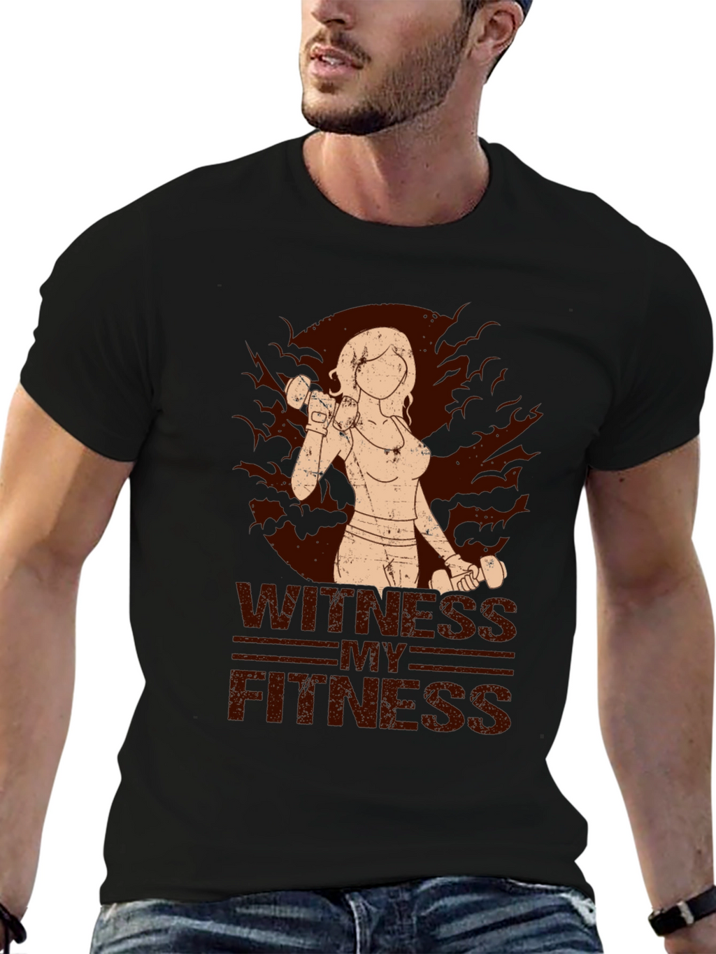 Witness My Fitness Graphic T-Shirt