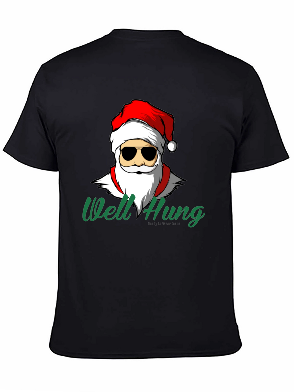 Well Hung Santa T-Shirt - Holiday Humor Apparel