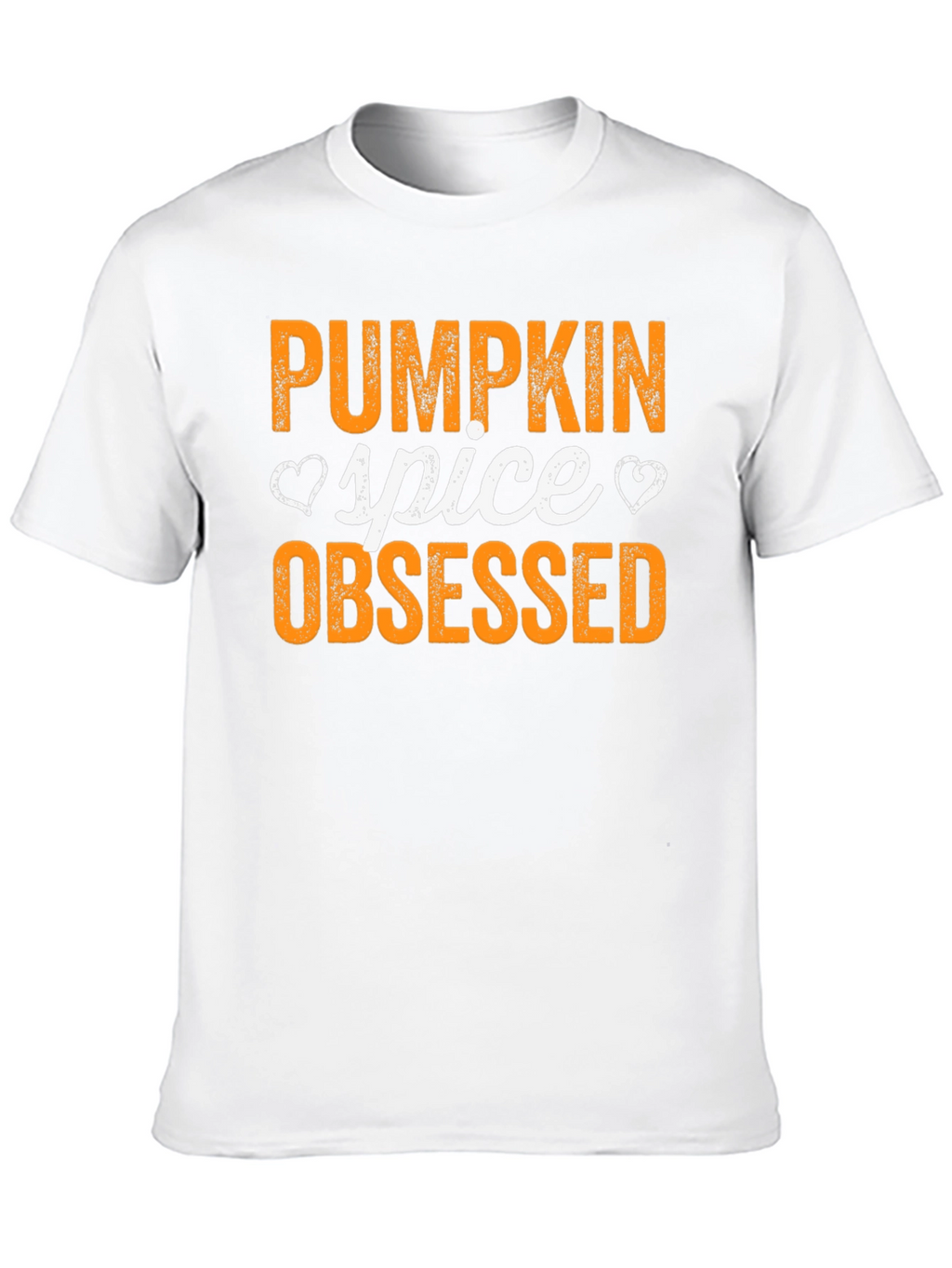 Pumpkin Spice Obsessed Black T-Shirt