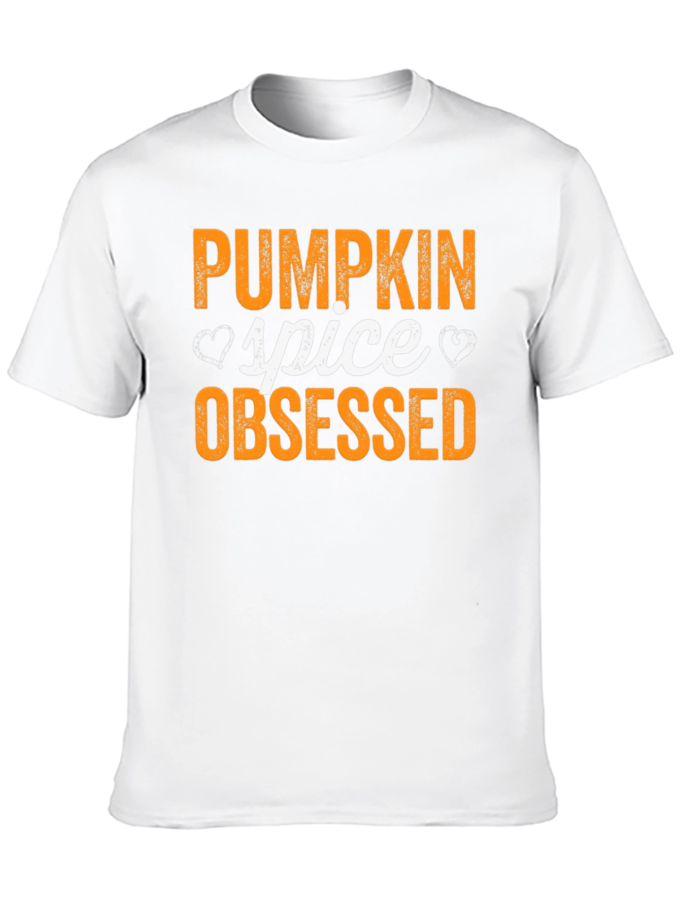 Pumpkin Spice Obsessed Black T-Shirt