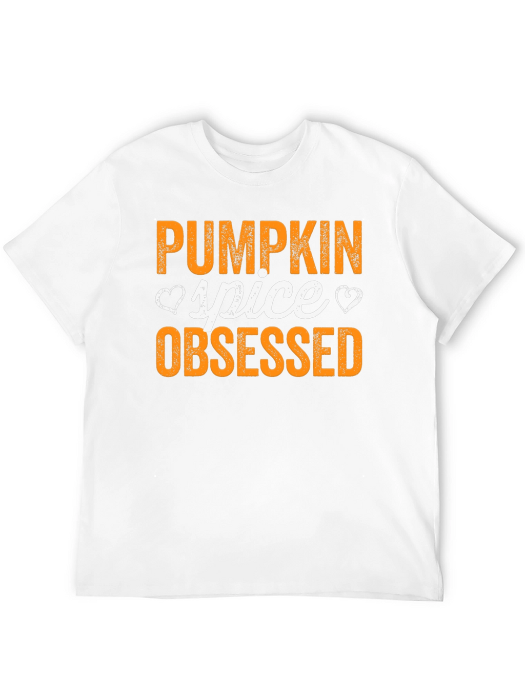 Pumpkin Spice Obsessed Black T-Shirt
