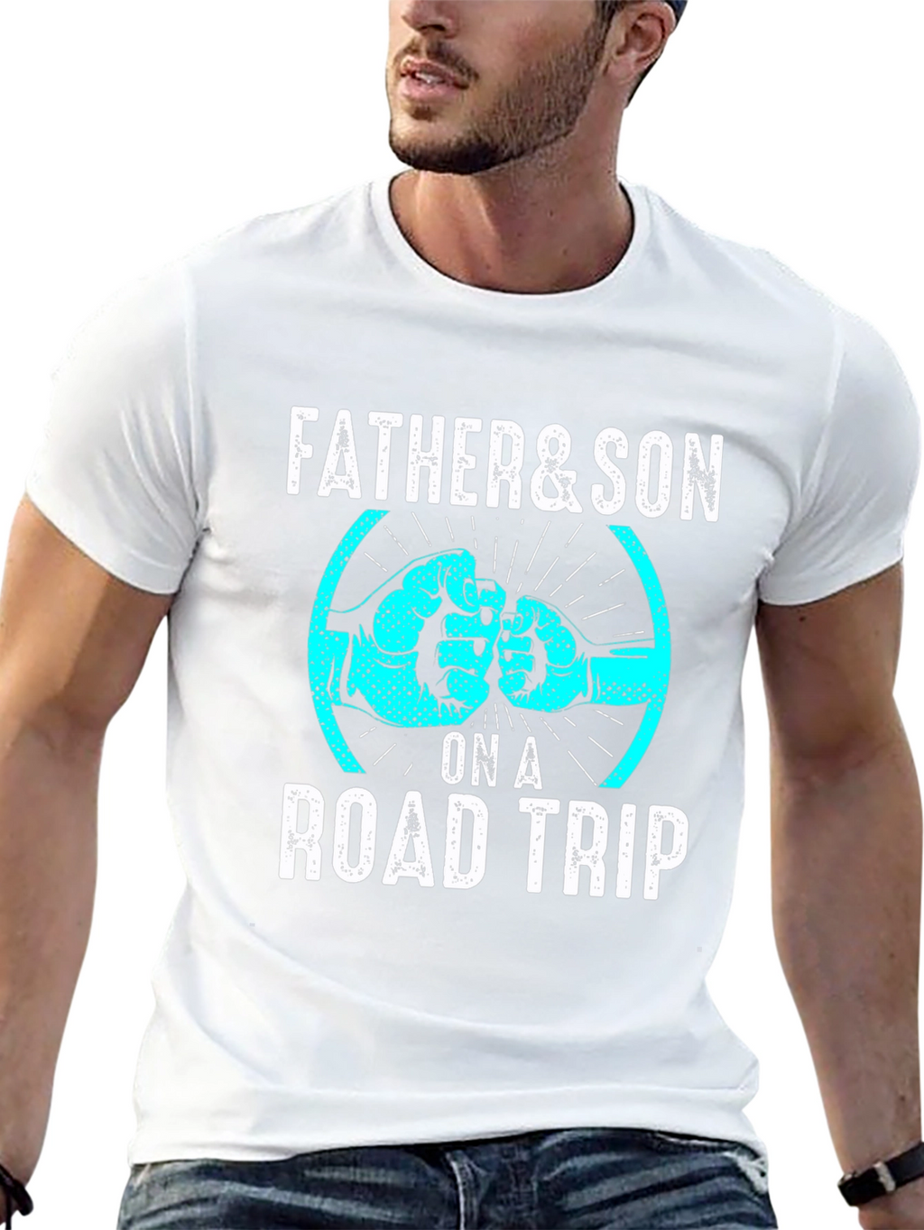 Father & Son Road Trip Graphic T-Shirt