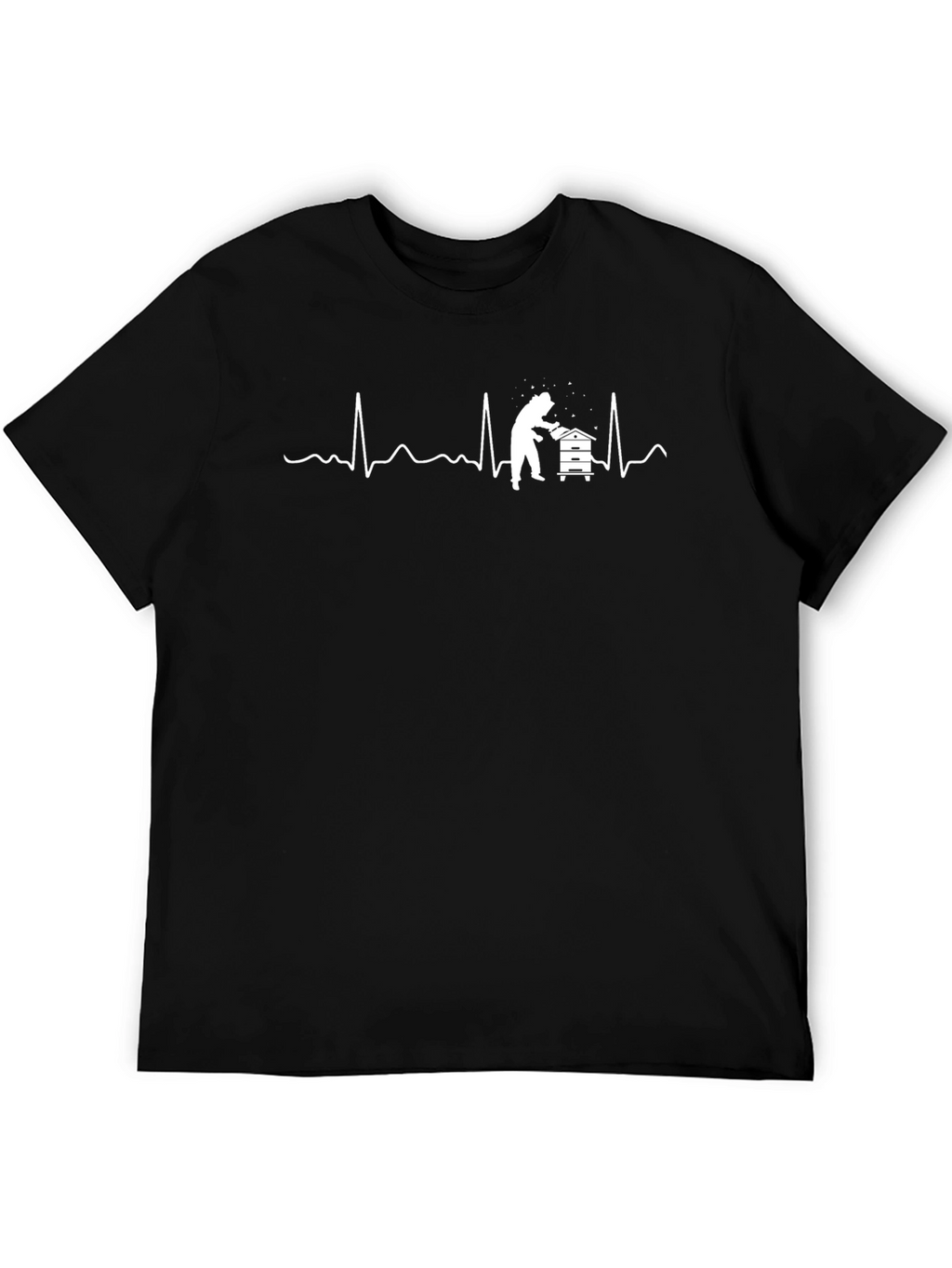 Beekeeper Heartbeat T-Shirt - Black