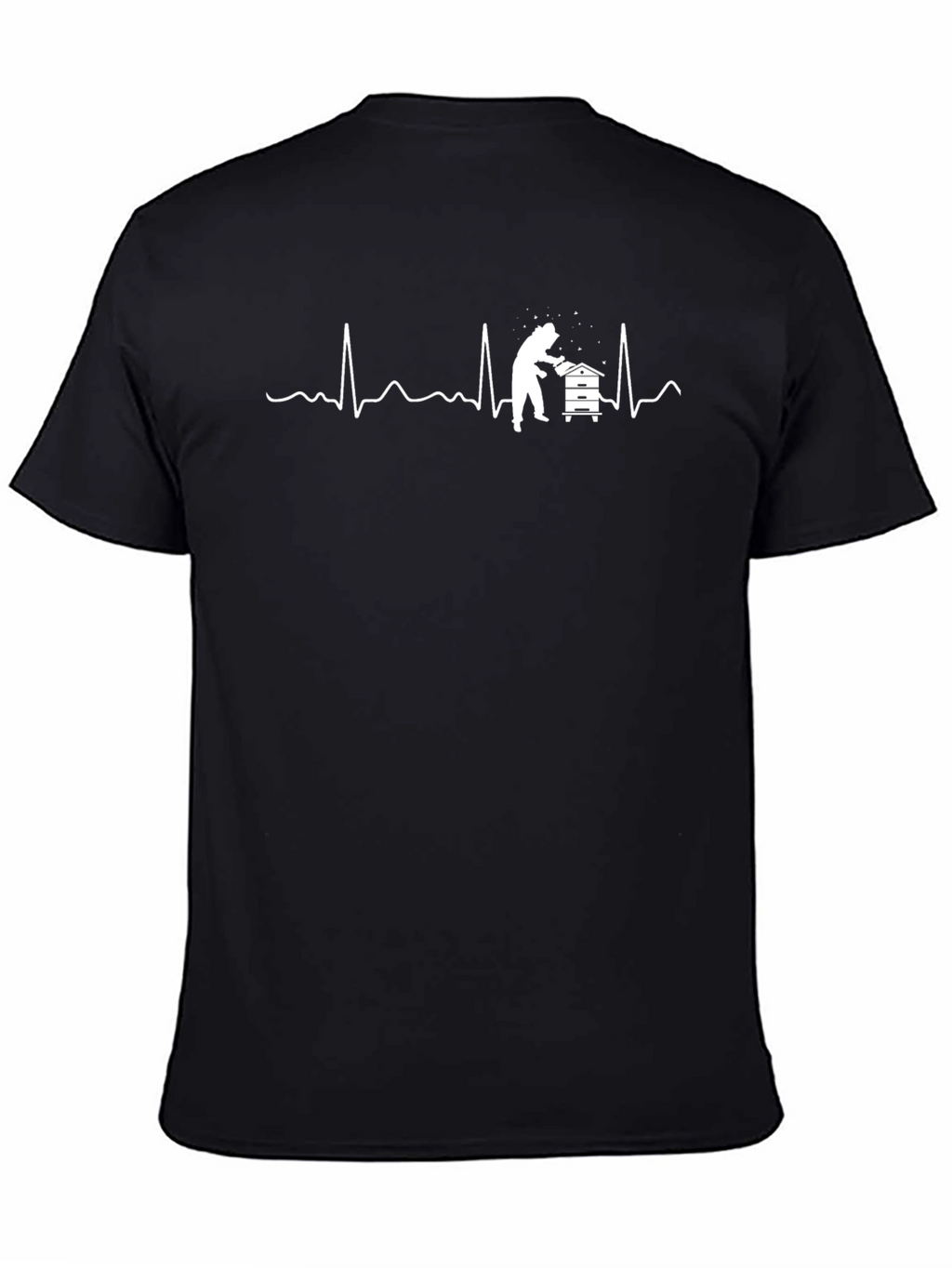 Beekeeper Heartbeat T-Shirt - Black