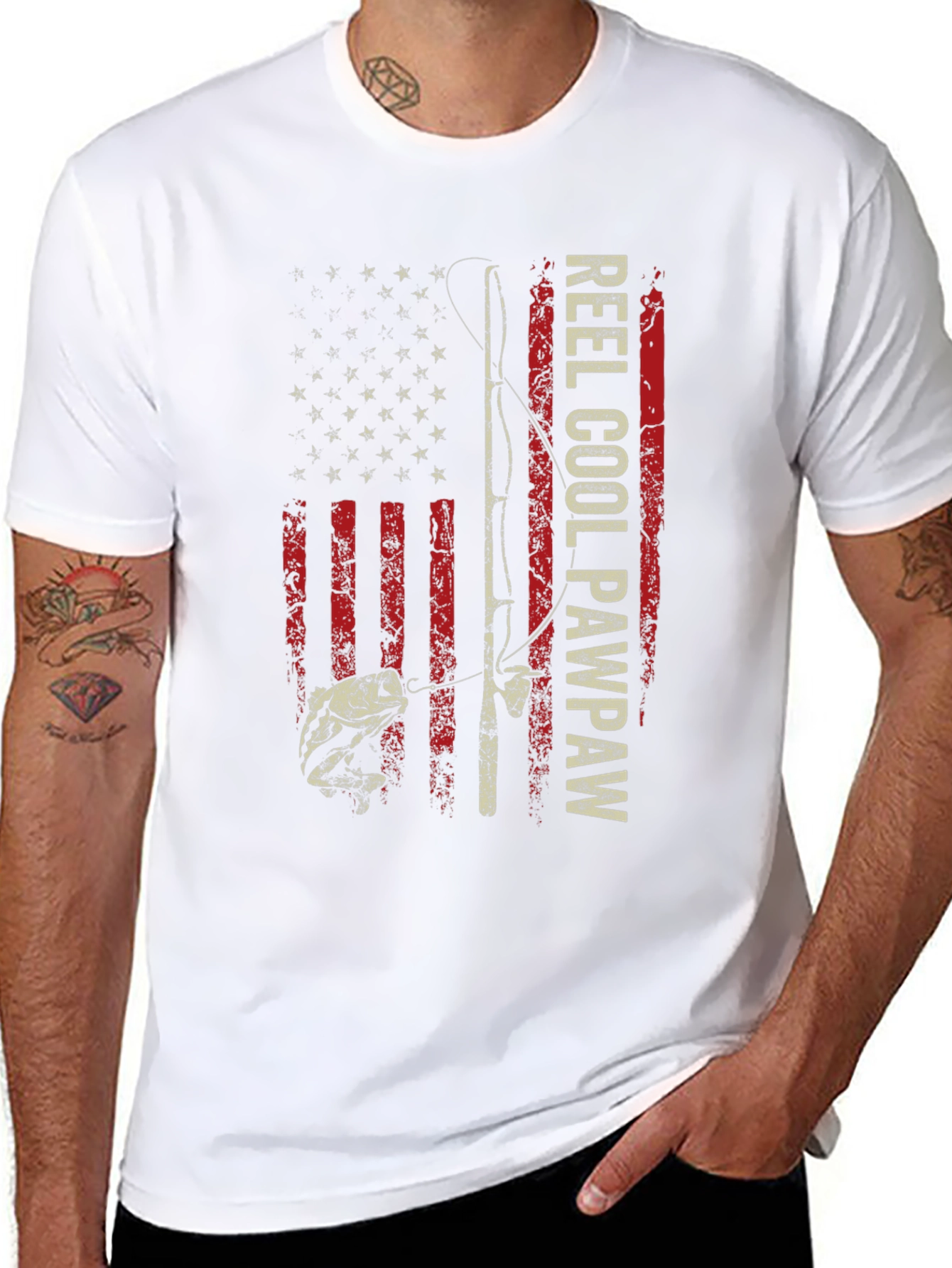 Reel Cool Pawpaw Fishing T-Shirt