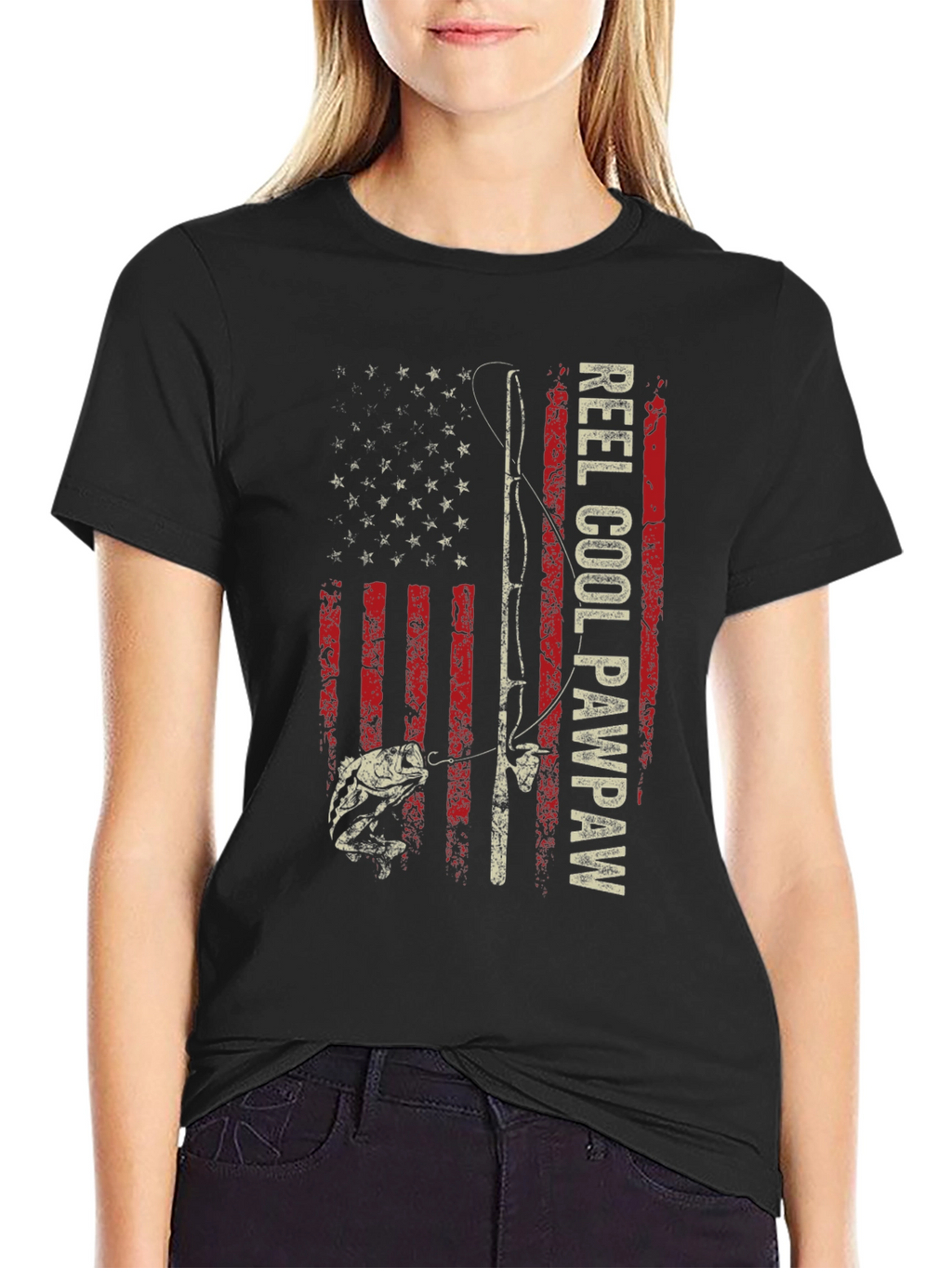 Reel Cool Pawpaw Fishing T-Shirt