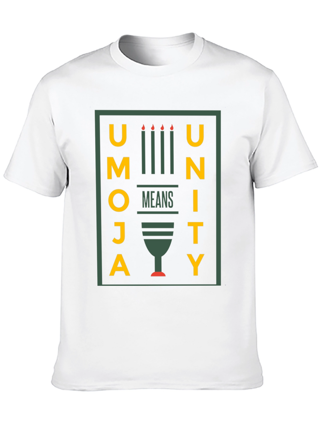 Umoja Unity Kwanzaa T-Shirt - Black Graphic Tee