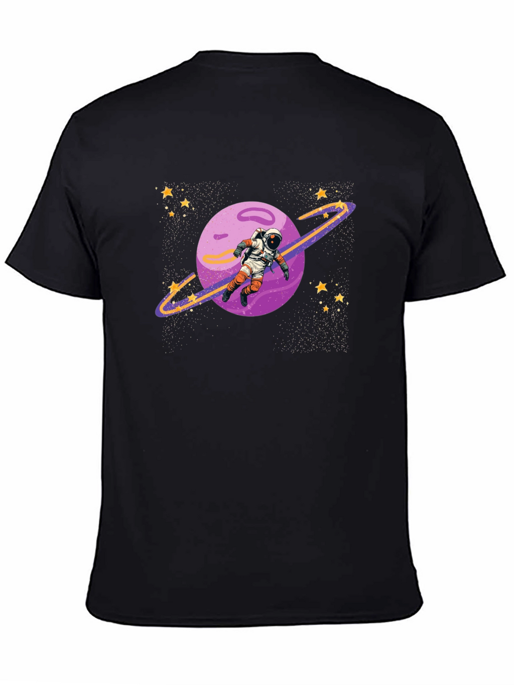 Astronaut Planet Graphic T-Shirt