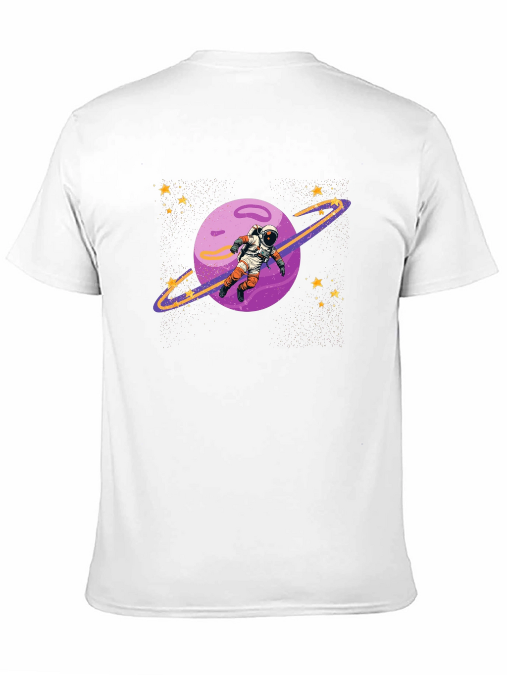 Astronaut Planet Graphic T-Shirt