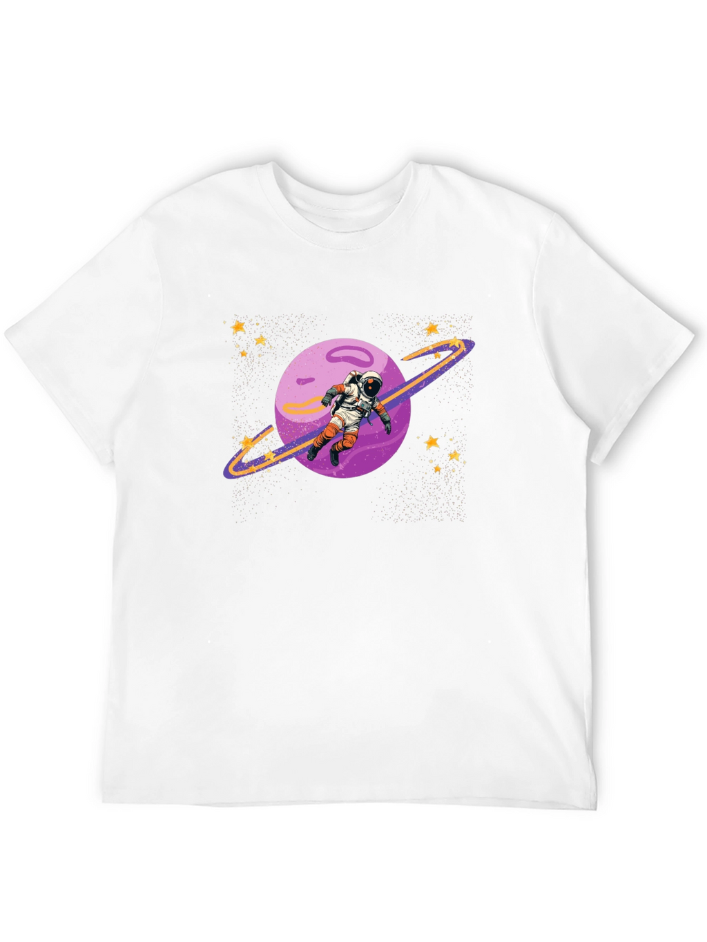 Astronaut Planet Graphic T-Shirt