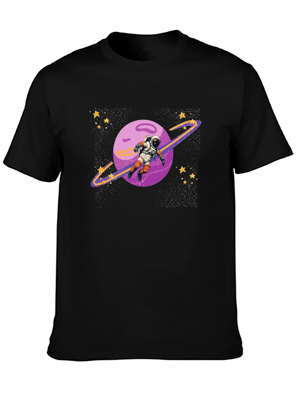 Astronaut Planet Graphic T-Shirt